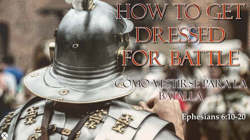 How To Get Dressed For Battle