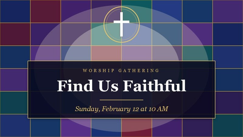 FIND US FAITHFUL