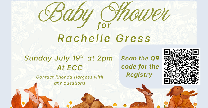 Baby Shower for Rachelle Gress