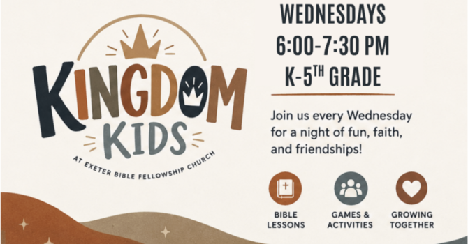 Kingdom Kids Wednesday Nights