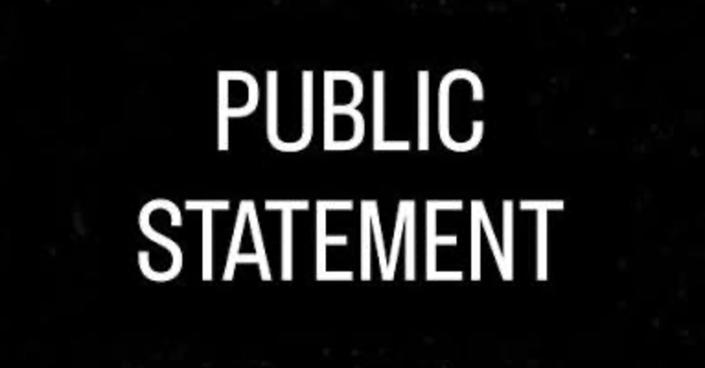 Public Statement From Innovation 
