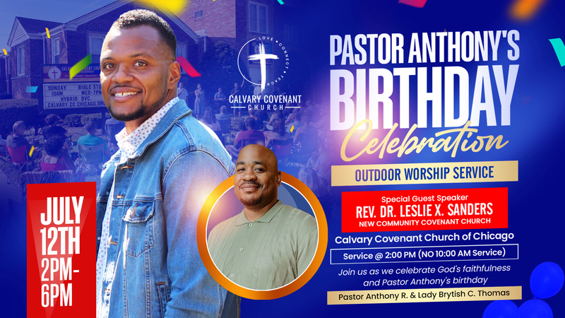 Pastor Anthony's Celebration 