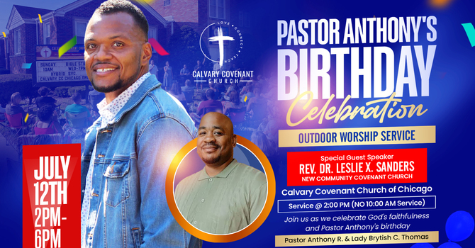 Pastor Anthony's Celebration 