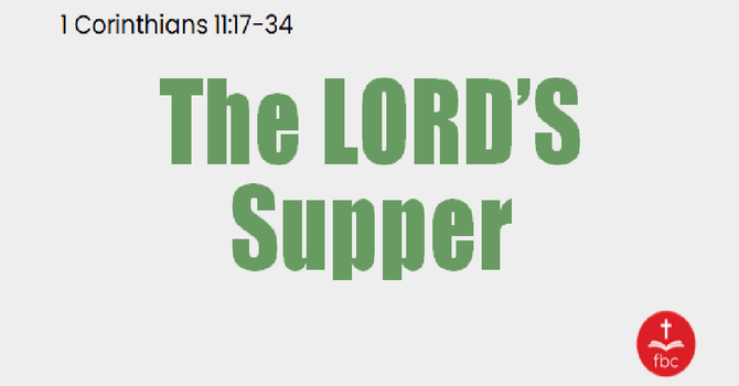 The Lord's Supper