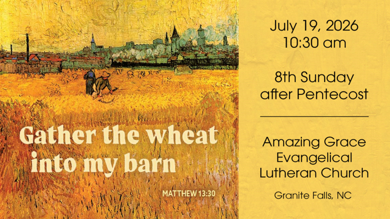 8th Sunday after Pentecost