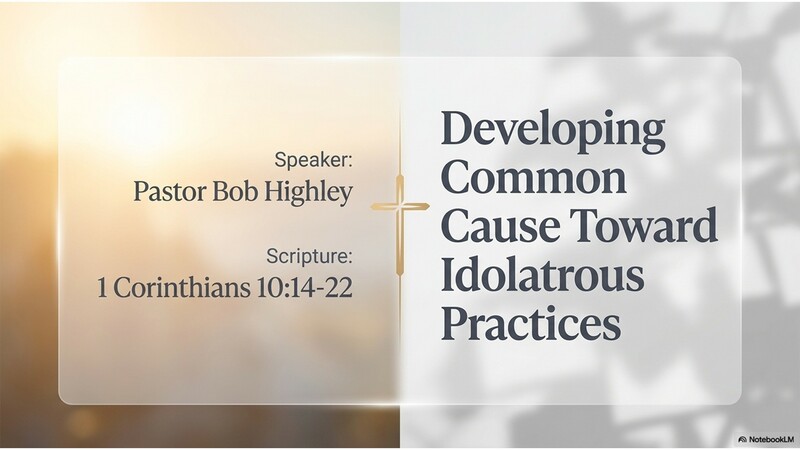 Developing Common Cause in Fleeing Idolatrous Practices