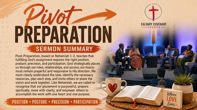 Pivot Preparation