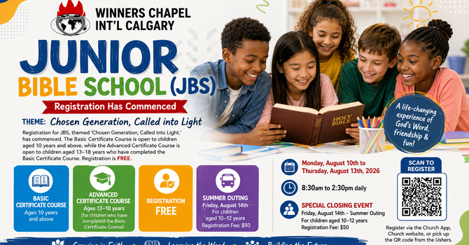 Junior Bible School (JBS) 