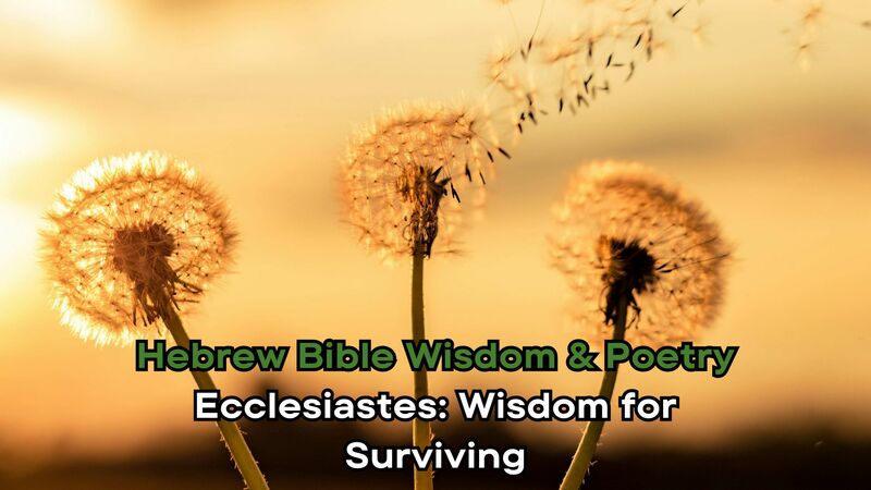 Ecclesiastes: Wisdom for Surviving