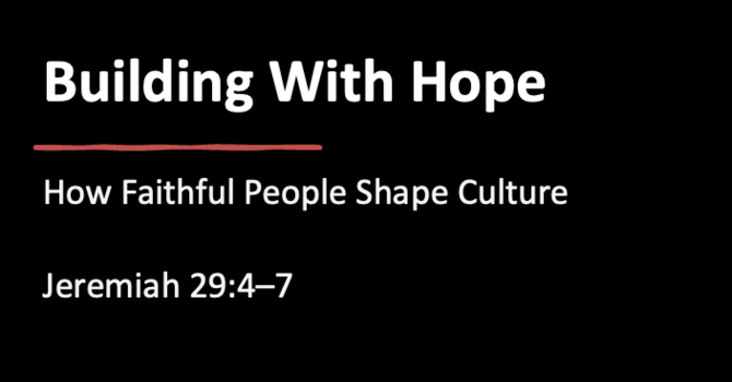 Building With Hope