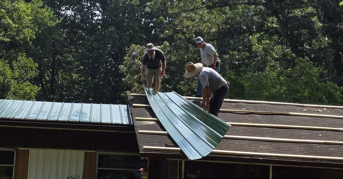 Shepherds of Faith Men's Group Serves Local Couple in Pilot Mountain image