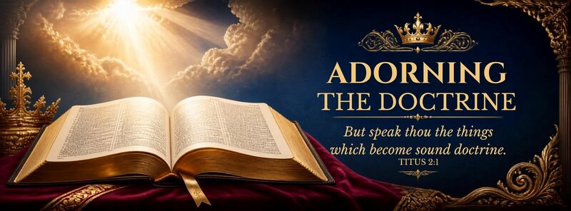 Adorning the Doctrine