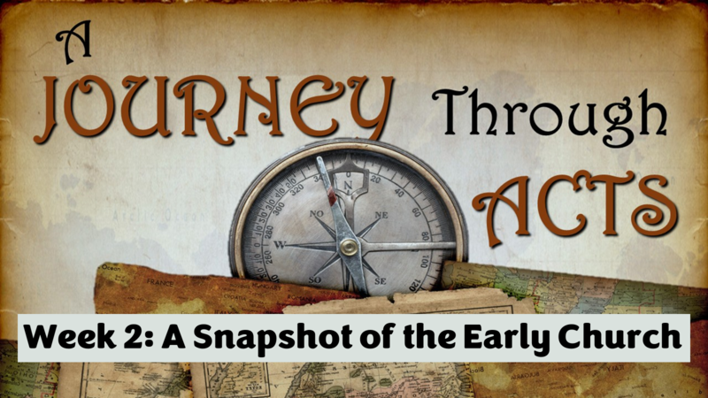 A Journey Through Acts