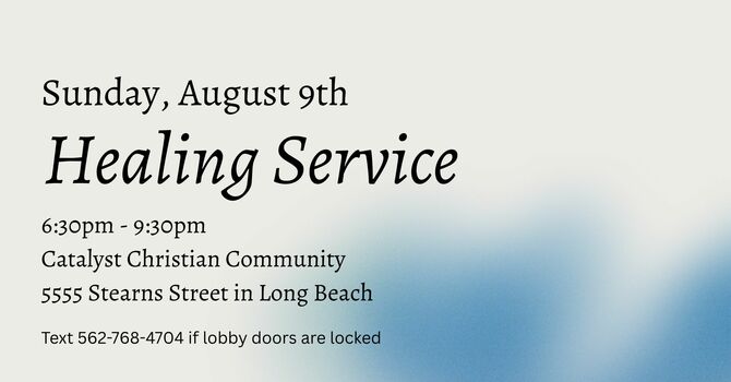 Healing Service