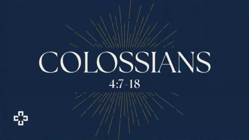 Colossians 4:7-18