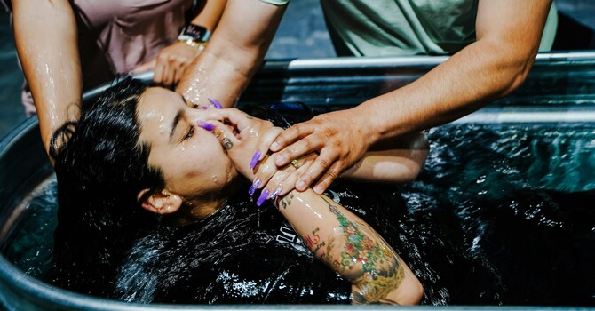 Baptism Service, 6-14-26