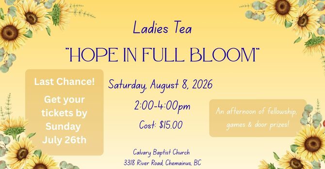 Ladies Tea