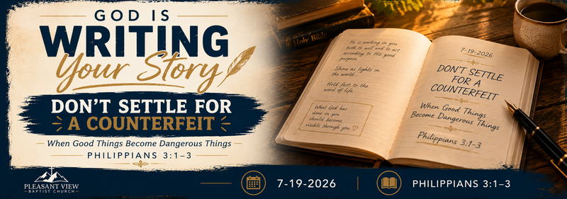 Philippians 3:1-3 Don't Settle For A Counterfeit