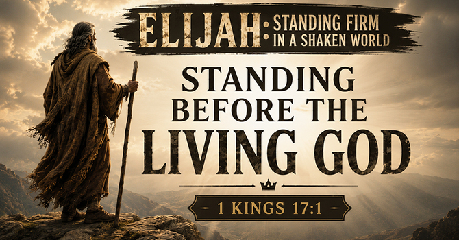 Standing Before the Living God