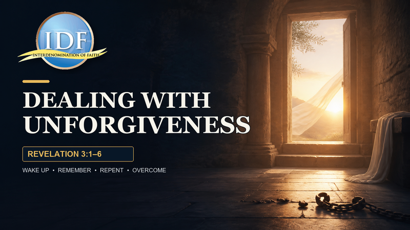 Dealing With Unforgiveness