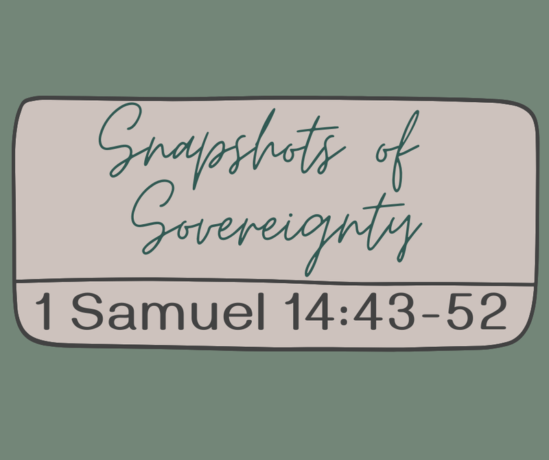 First Baptist Church Kearney MO -Sermon, Snapshots of Sovereignty - Part 28