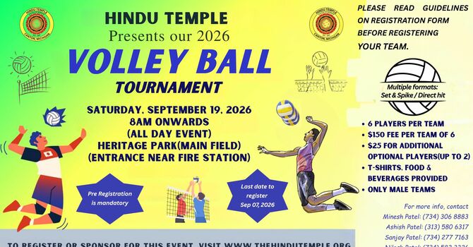 Annual Volleyball tournament