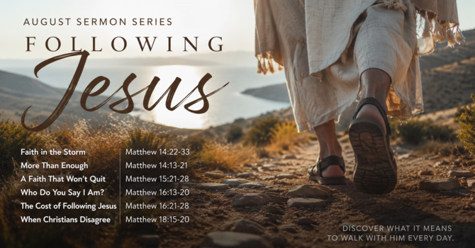 August Sermon Series image