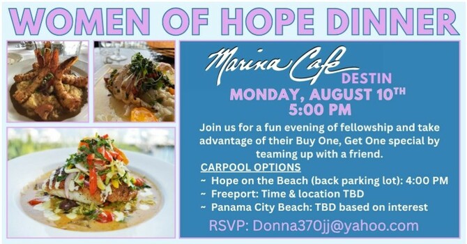 WOMEN OF HOPE DINNER