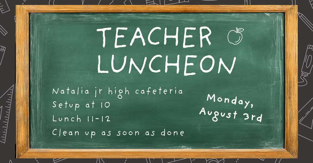 Teacher Luncheon 
