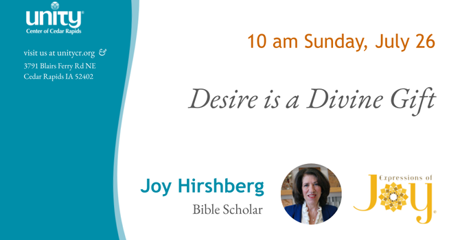 Desire is a Divine Gift