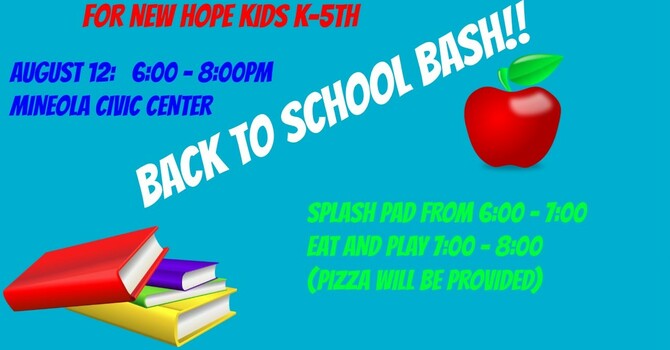 Children's Back to School Bash