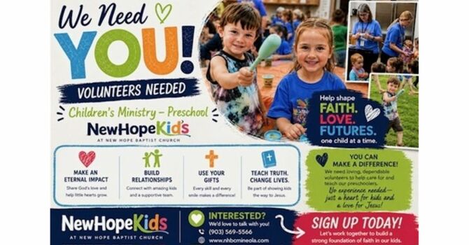 Volunteers Needed