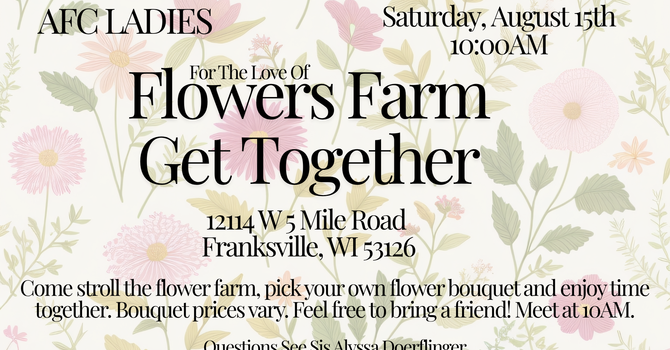 AFC Ladies - Flowers Farm Get Together