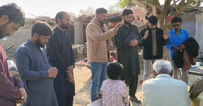 Taking the Gospel into Remote Villages of Pakistan image