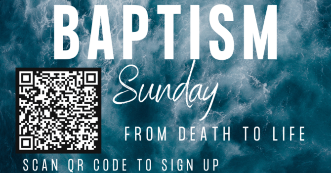 Baptism Sunday