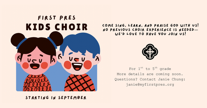 First Pres Kids Choir