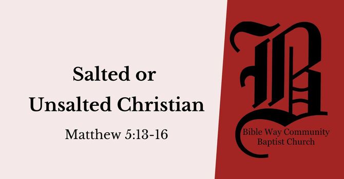 Salted or Unsalted Christian