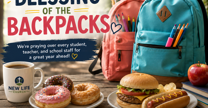 Blessing of the Backpacks
