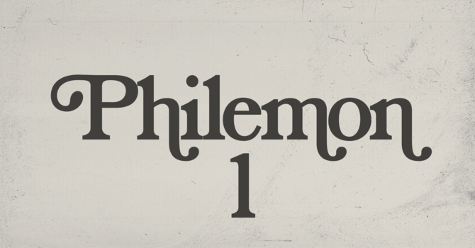 Philemon 1