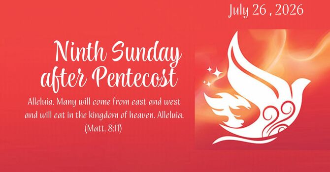 Ninth Sunday after Pentecost image