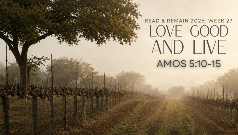 Love Good and Live