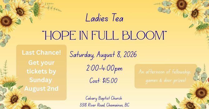Ladies Tea