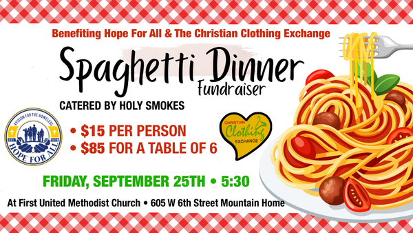 Spaghetti Dinner Fundraiser