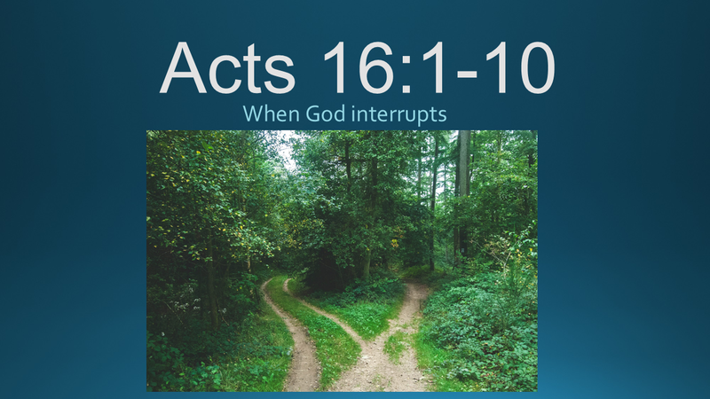When God Interrupts