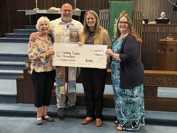 2nd Quarter Community Partner Check Presentation