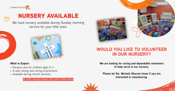 Nursery Available