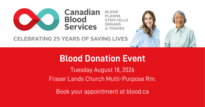 Giving Blood - Canada's Lifeline