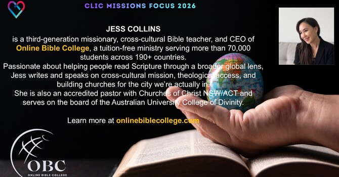 MISSIONS FOCUS 2026: 