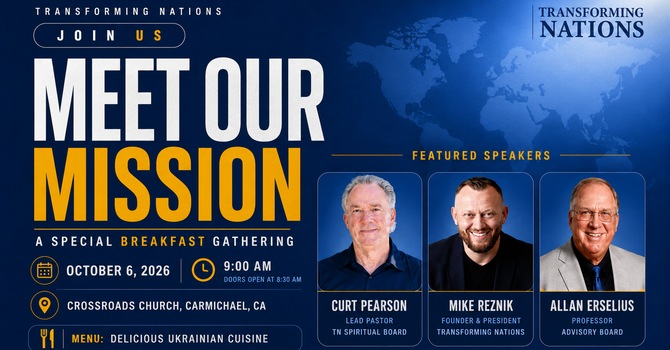 MEET OUR MISSION — A SPECIAL BREAKFAST GATHERING
