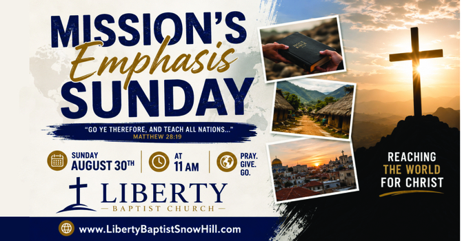Mission's Emphasis Sunday